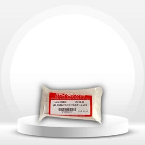 Alcanfor en pastillas